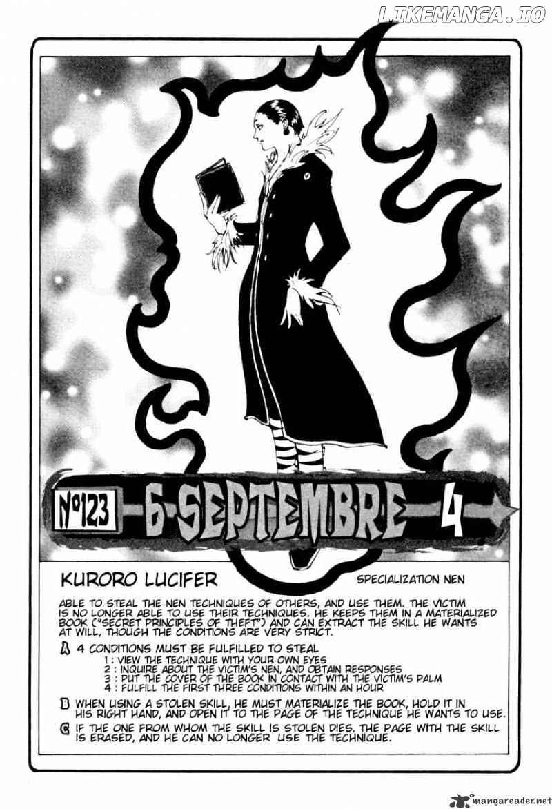 Hunter x Hunter, Chapter 123 image 04